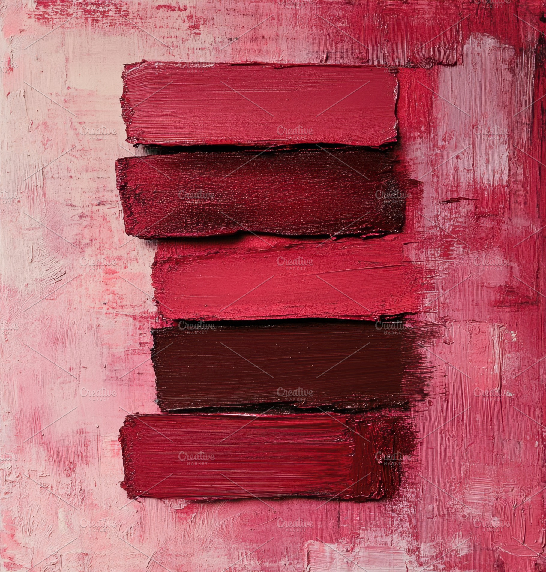 Abstract art with red color palette, a Photo by Beautiful things