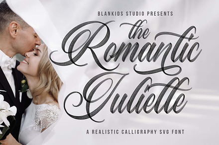 Romantic Juliette SVG Font