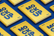 8 Book Cover Mockup Set, a Print Template by Graphic Bird (Thumbnail 11 of 11)
