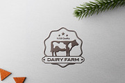 Dairy Farm Logo Design, a Branding & Logo Template by YUDesignStore (Thumbnail 5 of 7)