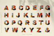 Abstract Modern Geometric Alphabet, a Decorative Illustration by Veris Studio (Thumbnail 6 of 14)