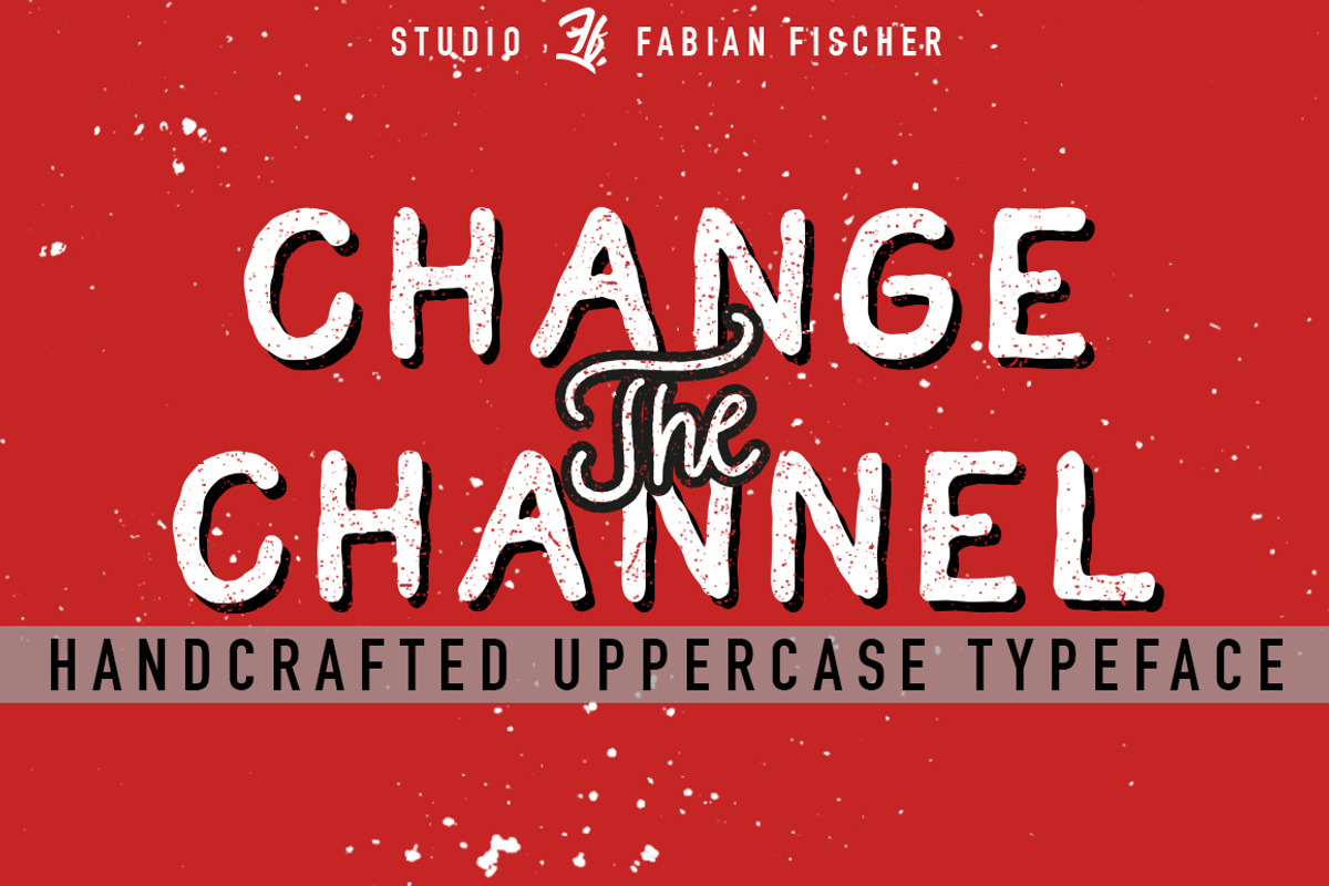 Change the Channel - Handmade Font, a Sans Serif Font by Studio FabianFischer (Photo 1 of 5)