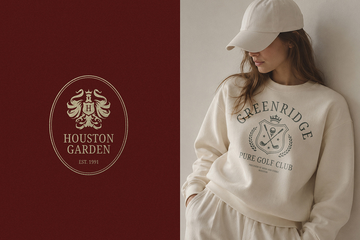 Old Money Vintage Logo Collection, a Branding & Logo Template by Vasya Kobelev (Photo 5 of 17)