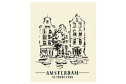 Amsterdam Hand Drawn Sketches, an Illustration by Penndpaper (Thumbnail 5 of 16)