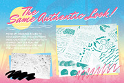 1980s Retro Fashion Patterns Vol 2, a Pattern Graphic by Wingsart Studio (Thumbnail 5 of 8)