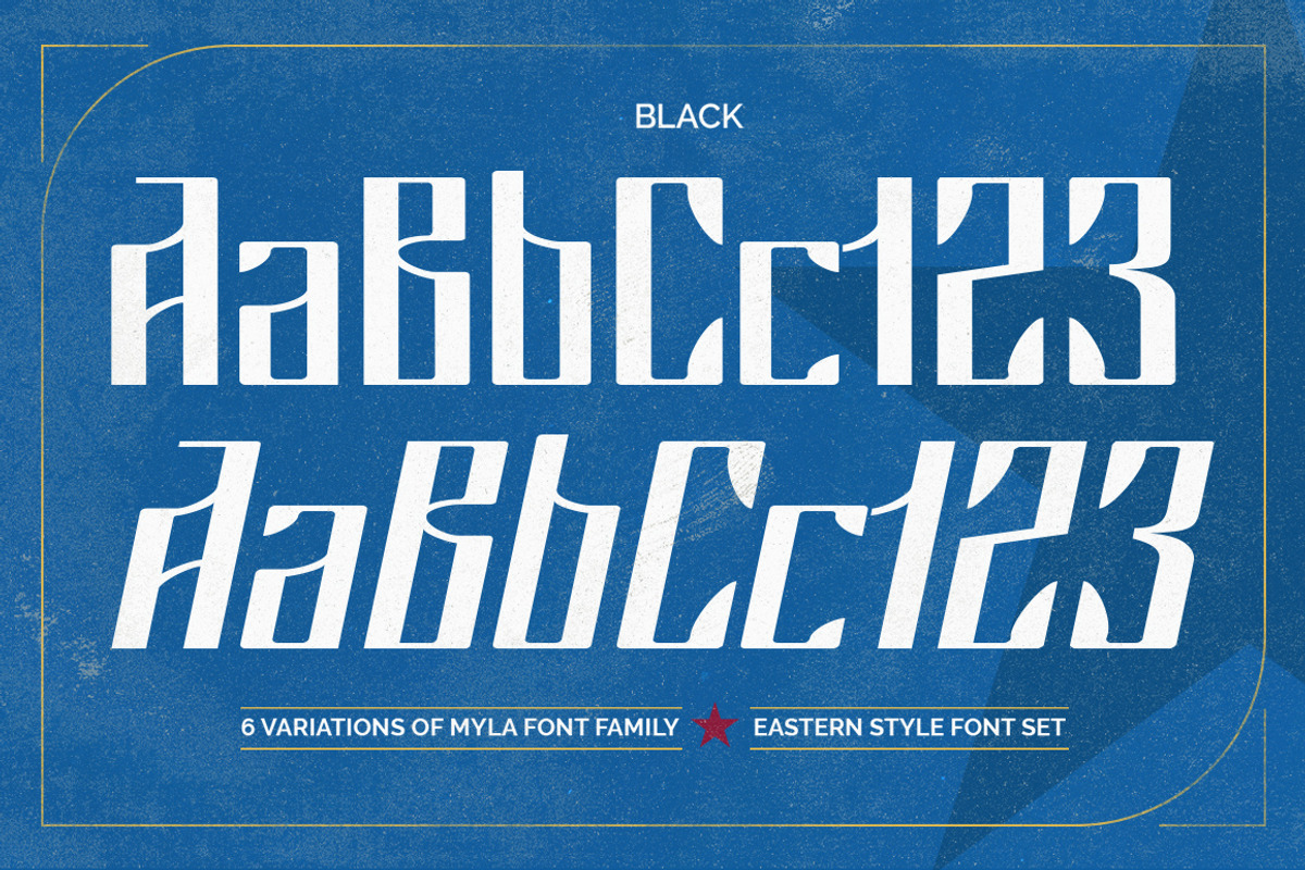 Myla Font preview 4
