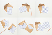 Card Kraft Envelope Mockup Bundle, a Product Mockup by Studio MVDM (Thumbnail 3 of 9)