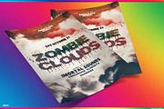 Melting Halloween Zombie Clouds, a Flyer Template by angelicafx (Thumbnail 3 of 3)