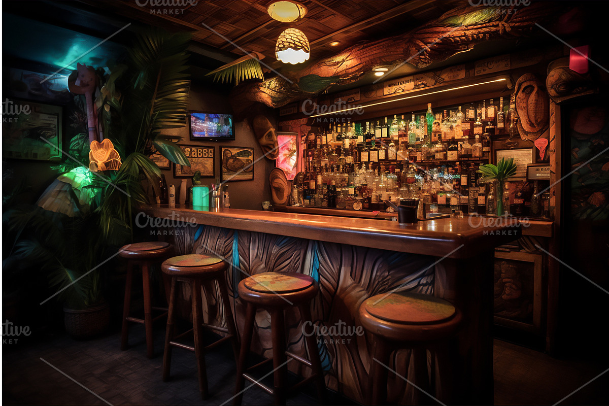 AI generative image of interior of, an Illustration by serkum