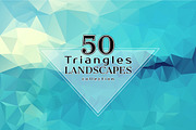 Triangles LANDSCAPES Collection, a Texture Graphic by ekaart (Thumbnail 4 of 10)