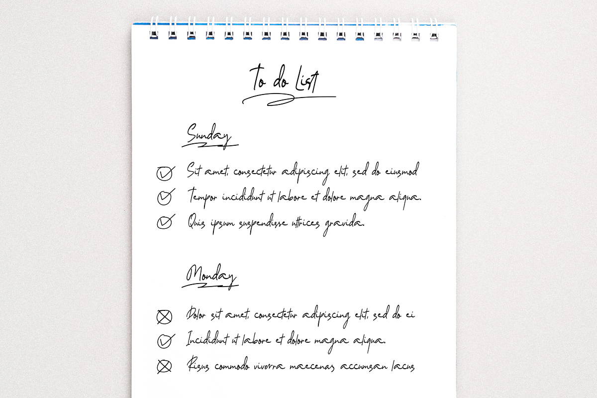 Clubstone Font, a Handwritten Font by Muwatta Studio (Photo 5 of 10)