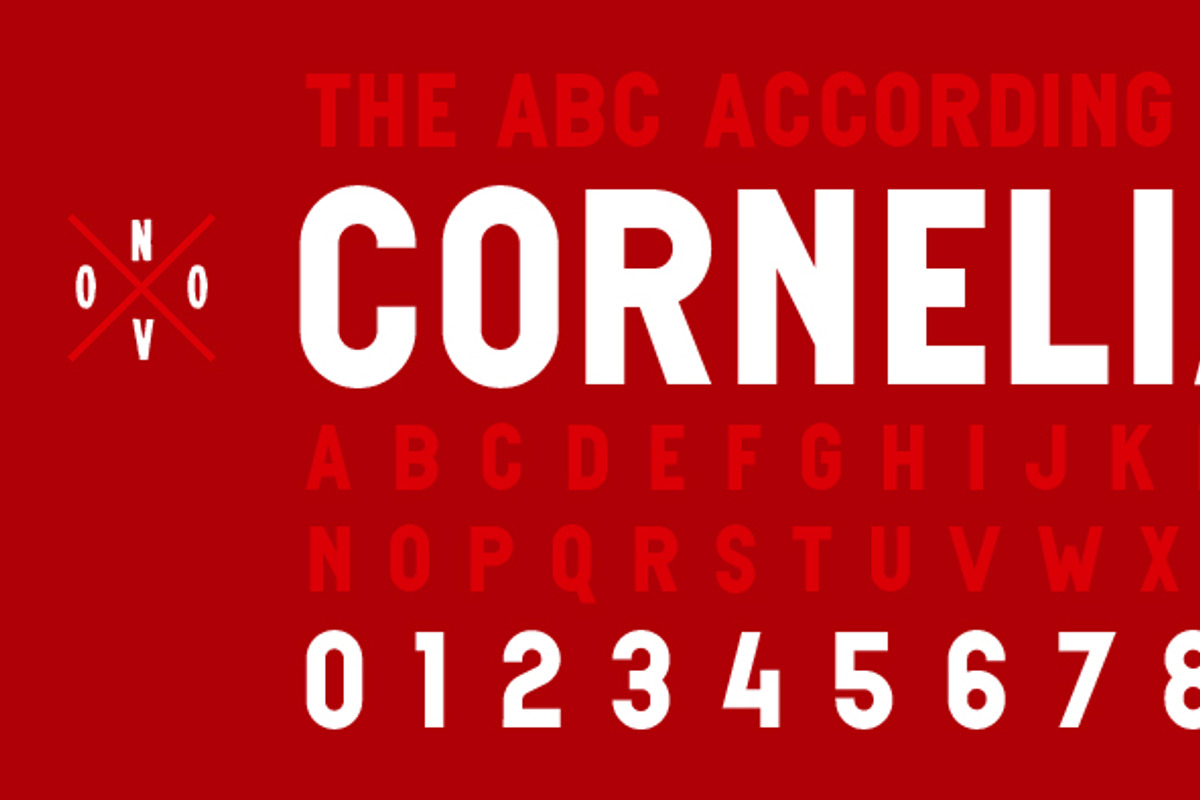 NT Cornelia, a Sans Serif Font by NovoTypo (Photo 2 of 3)