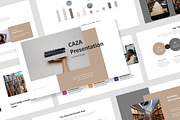 Caza : Library Design Powerpoint, a Presentation Template by Punkl Camp (Thumbnail 1 of 16)