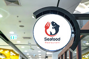 Fish & Seafood Restaurant Logo, a Branding & Logo Template by YUDesignStore (Thumbnail 4 of 7)