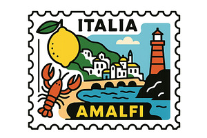 Vector illustration of Amalfi, an Animal Illustration by ZinetroN