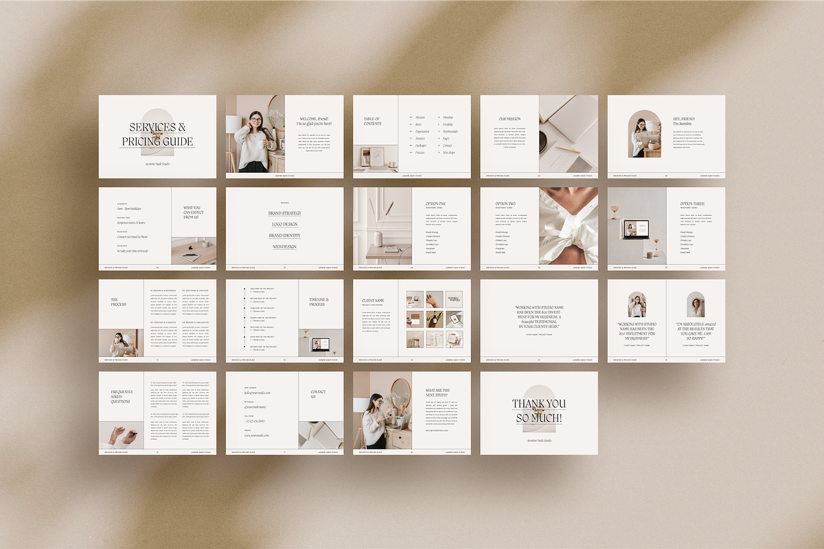 Services & Pricing Guide, a Presentation Template by Wild Theory (Photo 15 of 15)
