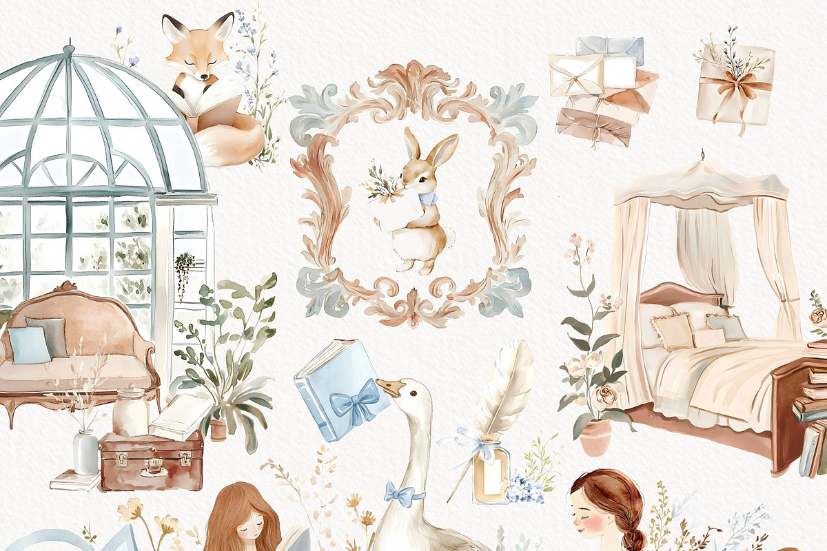 Poetcor Book Lover Gifts Cozy Autumn, a Decorative Illustration by Invite to Clipart (Photo 2 of 8)