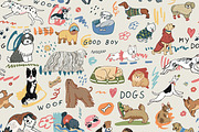 Funny Dogs, an Animal Illustration by GooseFrol (Thumbnail 9 of 14)
