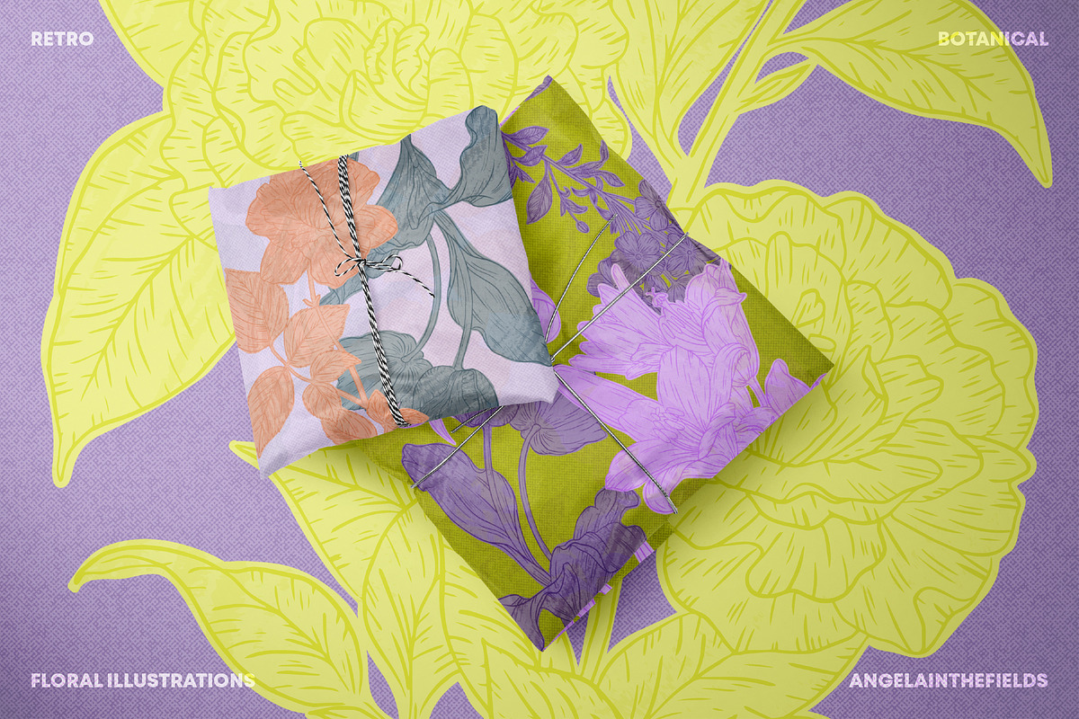 Flora Romantica Vector Florals, an Object Graphic by angelainthefields (Photo 12 of 12)