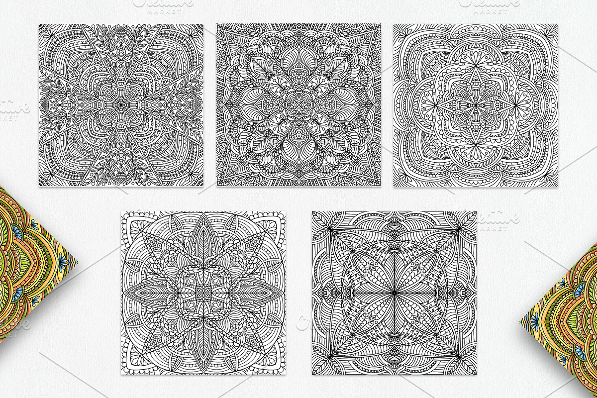 Collection of square mandala, a Brushes & More by dnapslvsk (Photo 3 of 5)