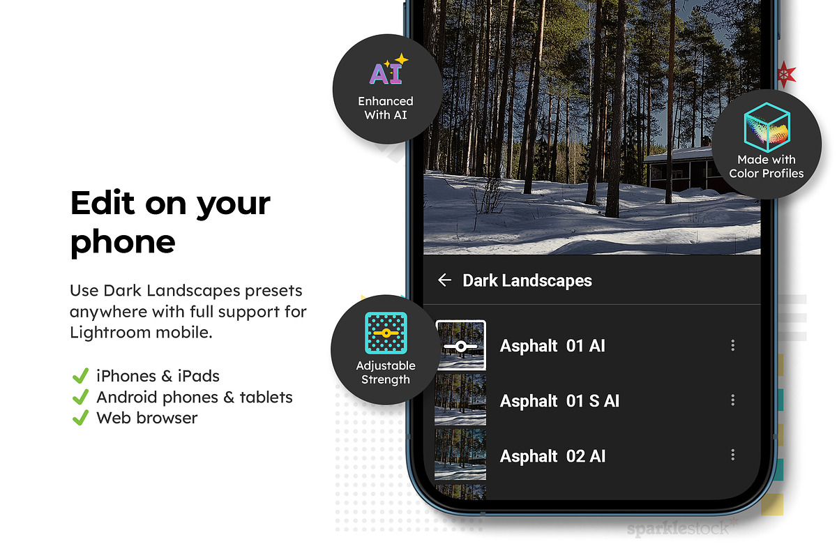 20 Dark Landscapes Lightroom Presets, a Preset Add-On by SparkleStock (Photo 13 of 16)