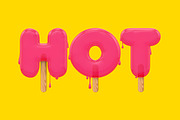 Popsicle - OTF colour font + EXTRAS, a Handwritten Font by ink drop (Thumbnail 2 of 3)