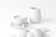 Decor Set Chocolate Croissant, a Food & Drink 3D Model by gianniritschard (Thumbnail 9 of 10)