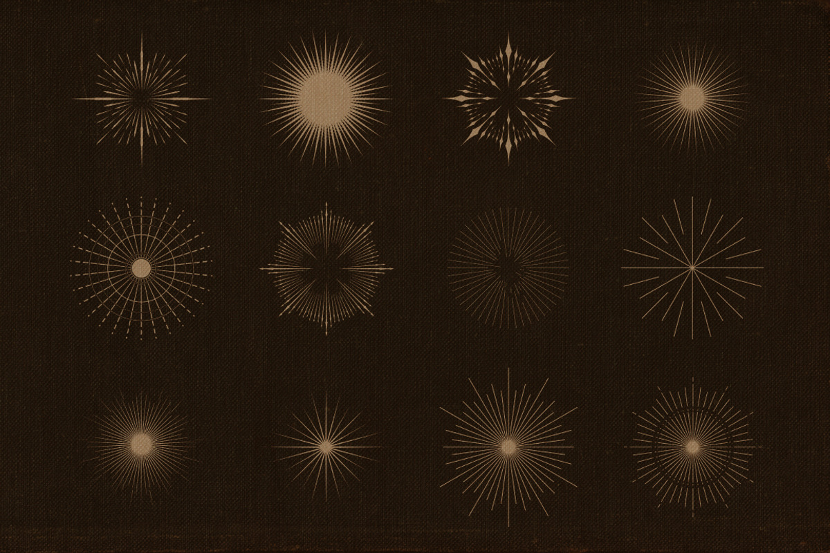 Sunbursts Shapes Vol.2 preview 2