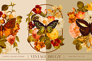 Vintage Breeze Floral Collage Art, a Decorative Illustration by Eclectic Anthology (Thumbnail 1 of 10)