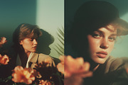 Golden Reverie Cinematic Portraits, a Beauty & Fashion Photo by HipFonts (Thumbnail 3 of 11)