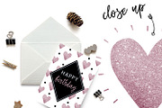 Pink Glitter Heart Clip Art, a Graphic by ConfettiBears (Thumbnail 2 of 5)