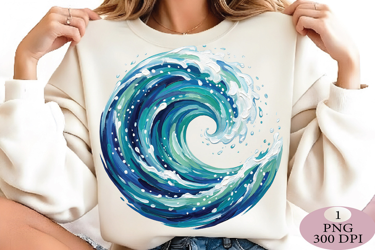 Ocean Wave Splash PNG, an Illustration by Daily.Designs (Photo 2 of 5)