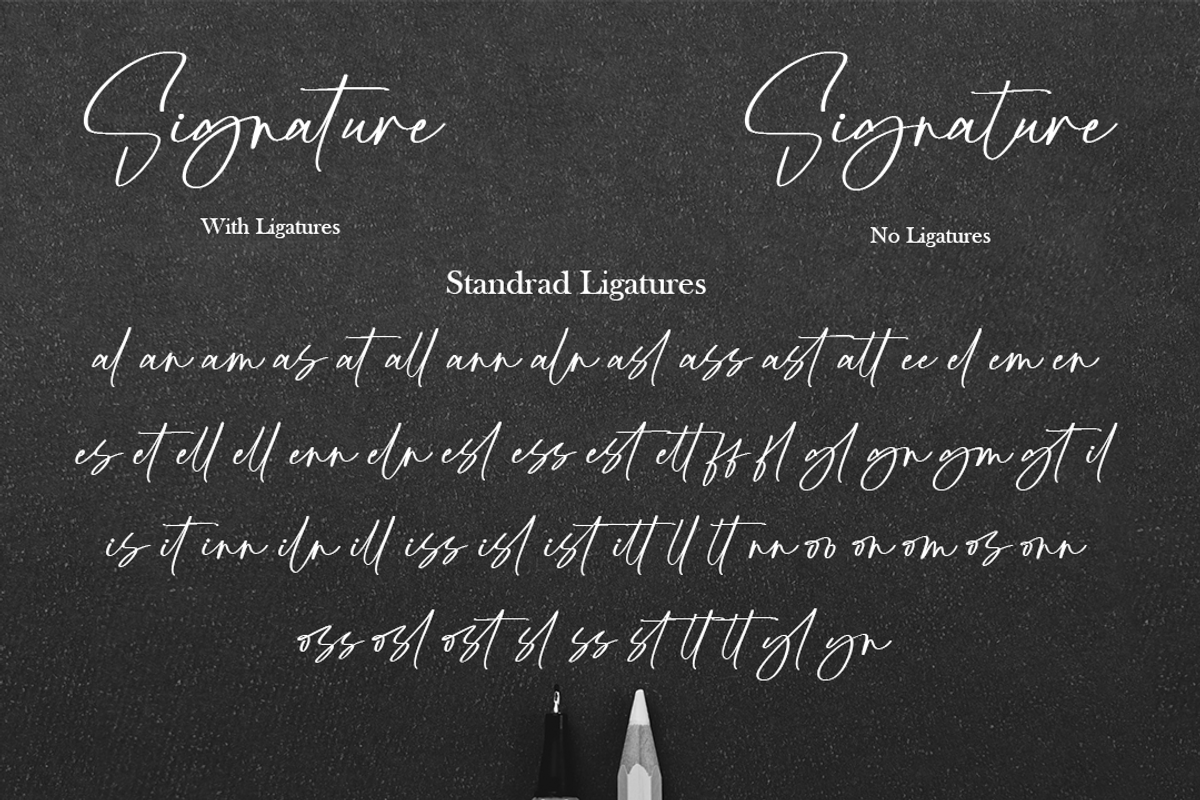 Winter Song | Luxury Handwritten, a Script Font by Moove Studio (Photo 6 of 6)