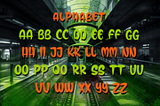 GRAFFITI BRAVES MODERN DISPLAY, a Handwritten Font by dansdesign (Thumbnail 2 of 8)