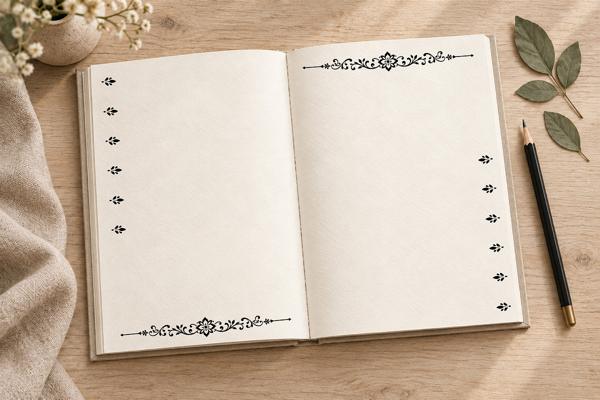 Floral Lace Frames & Ornament Bundle, an Object Graphic by Christine Krahl (Photo 24 of 24)