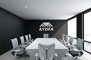 PSD Office Meeting Room Wall Mockup, a Product Mockup by Ayy (Thumbnail 3 of 15)