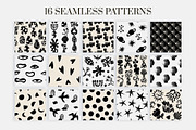 GRUNGE VASES&FLOWERS SILHOUETTES, an Object Graphic by Creativemaker (Thumbnail 4 of 14)