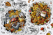 Autumn Cartoon Doodle Big Pack, a Decorative Illustration by BALABOLKA (Thumbnail 7 of 10)