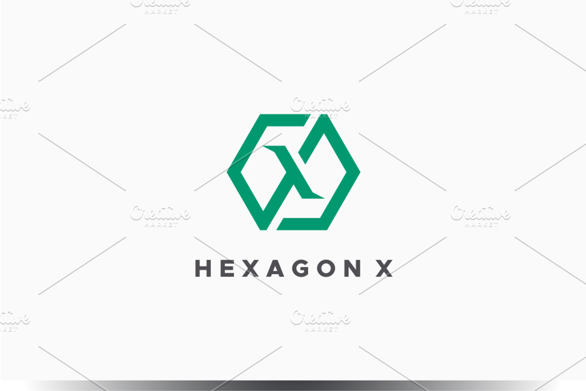 Hexagon - X Logo, a Branding & Logo Template by yopie