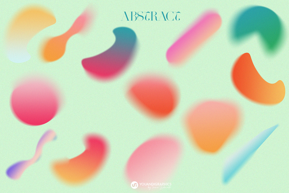Tropical Grainy Gradient Backgrounds, a Texture Graphic by Youandigraphics (Photo 11 of 12)