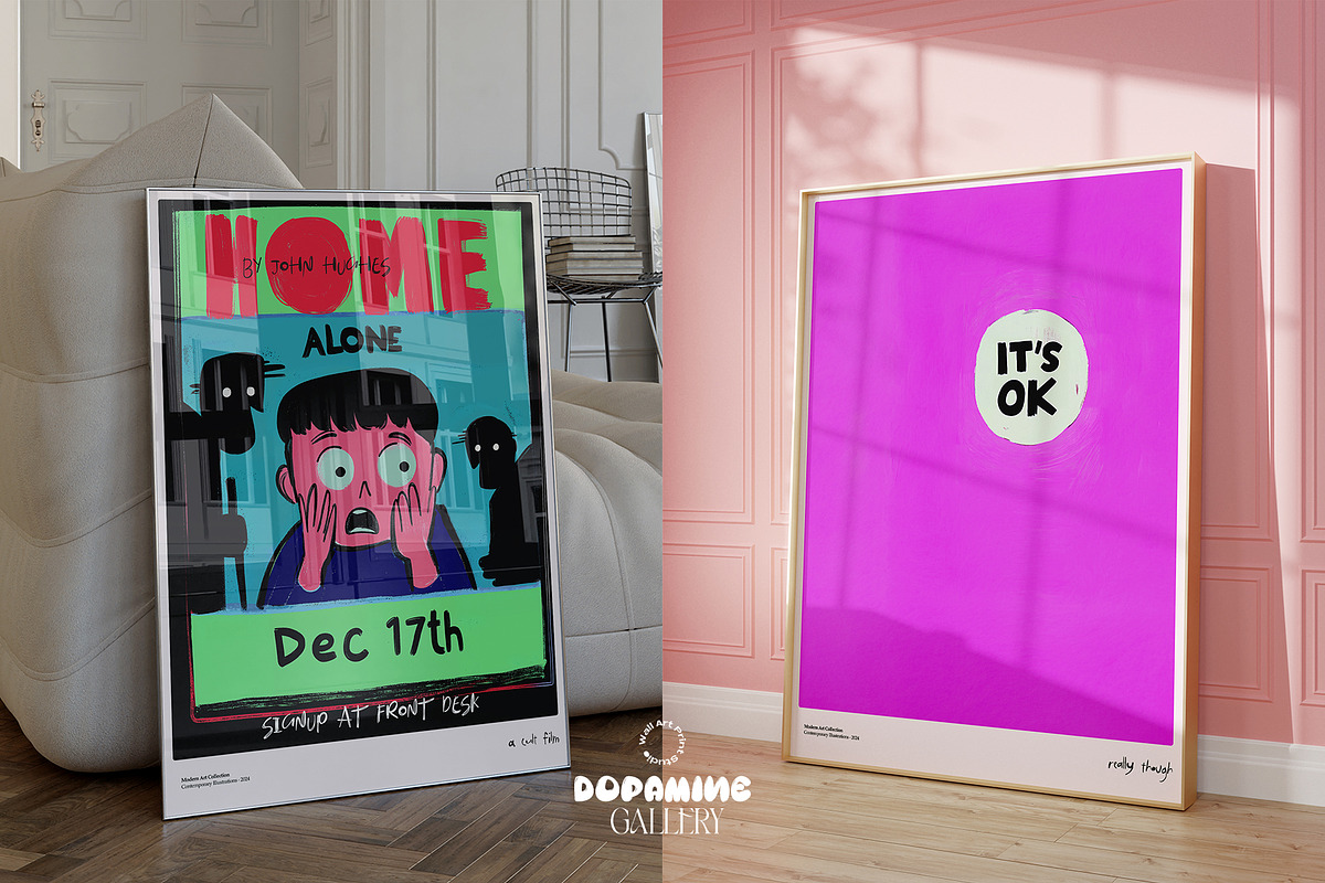 Dopamine Gallery 2, a Graphic by Wall Art Print Studio (Photo 8 of 14)