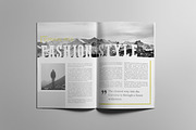 Simple Magazine Template, a Magazine Template by BoriesBechker (Thumbnail 4 of 15)