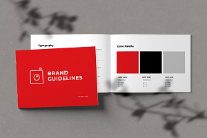 Landscape Brand Guideline Layout