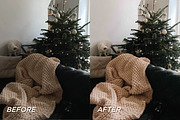 25 Christmas Lightroom Presets, a Preset Add-On by TheWayfarerShoppe (Thumbnail 4 of 9)
