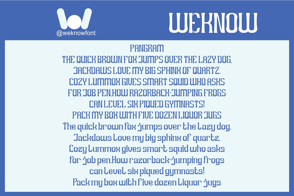 Already Know font, a Sans Serif Font by weknow (Photo 6 of 8)
