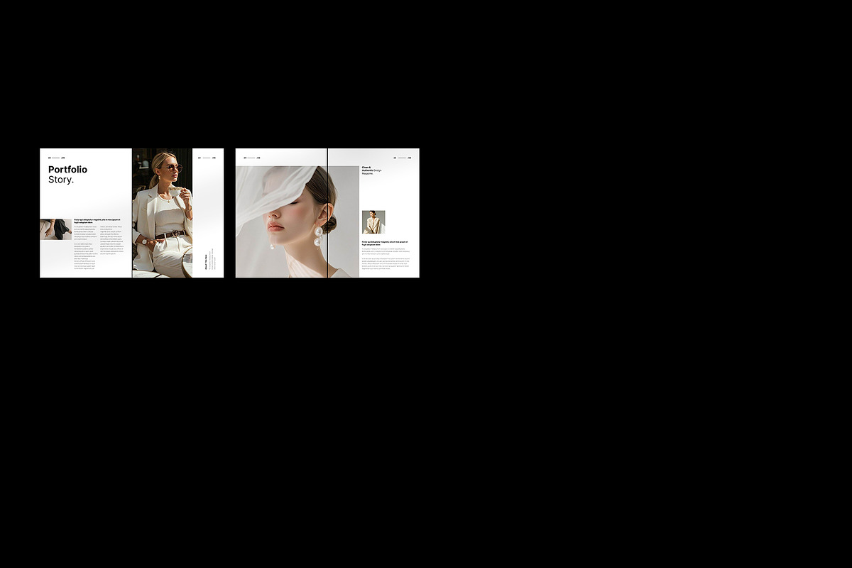 PORTFOLIO Magazine Brochure Template, a Magazine Template by TemplateFolio-Shop (Photo 18 of 18)