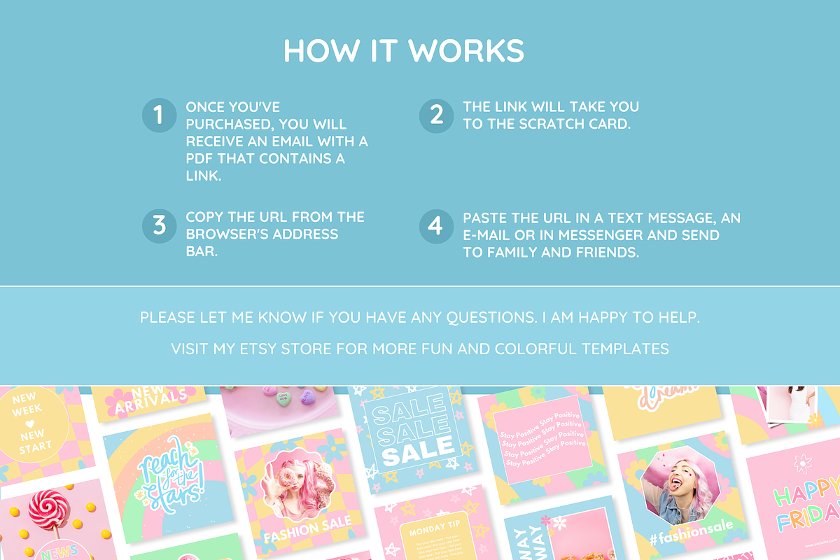 Big Sister Digital Scratch Card, a Presentation Template by SunshineStudioBoutique (Photo 7 of 7)