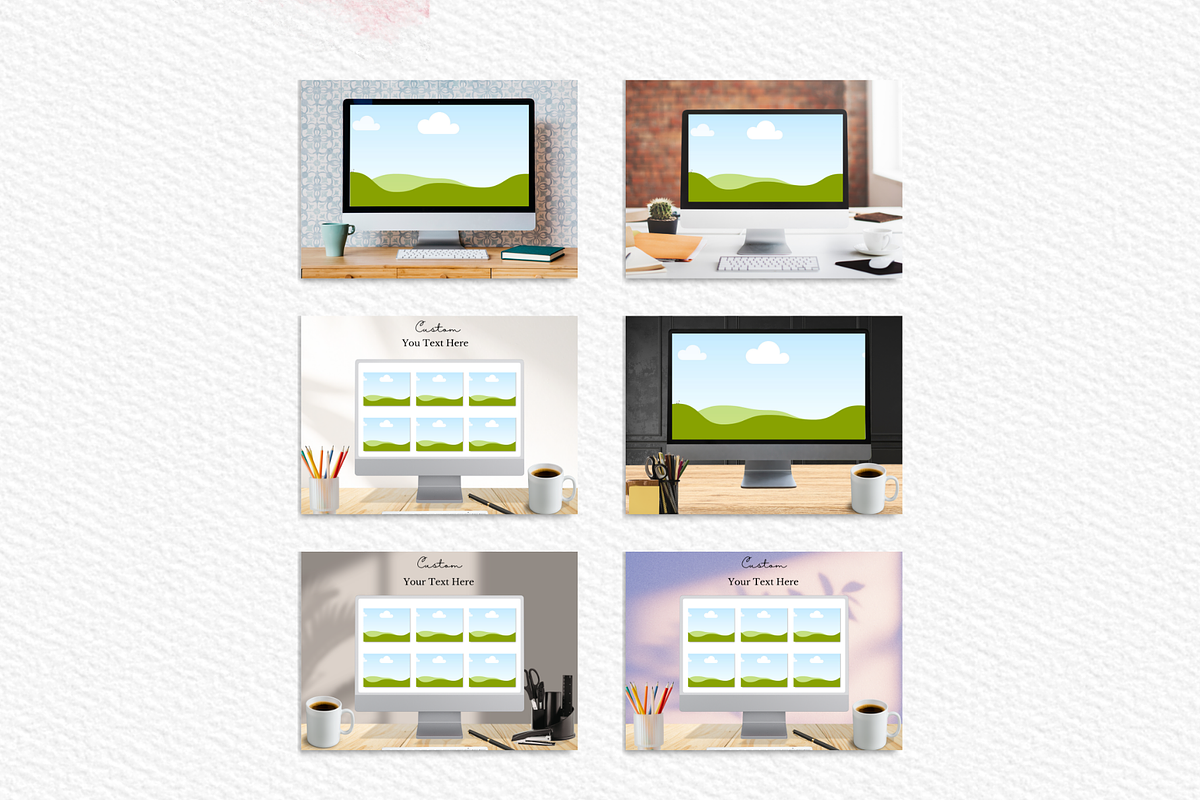 Mac Computer Canva Templates Bundle, a Marketing Template by Wicked Creative (Photo 4 of 14)