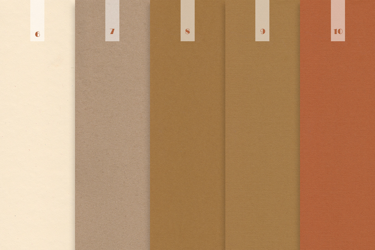 Terracotta Fine Art Paper Set, a Texture Graphic by Liquid Amethyst Art (Photo 3 of 9)
