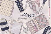 Magic Planning Collection, a Work Illustration by GlamArtZhanna (Thumbnail 3 of 3)